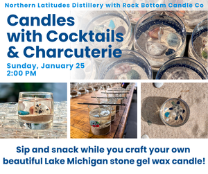 (Event Tickets) Candles with Cocktails & Charcuterie Jan 25